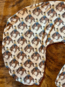 Let’s ride baby boppy pillow cover