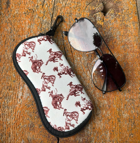 Wild ride sunglasses case