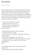 Load image into Gallery viewer, Howdy Twist and snack stacker