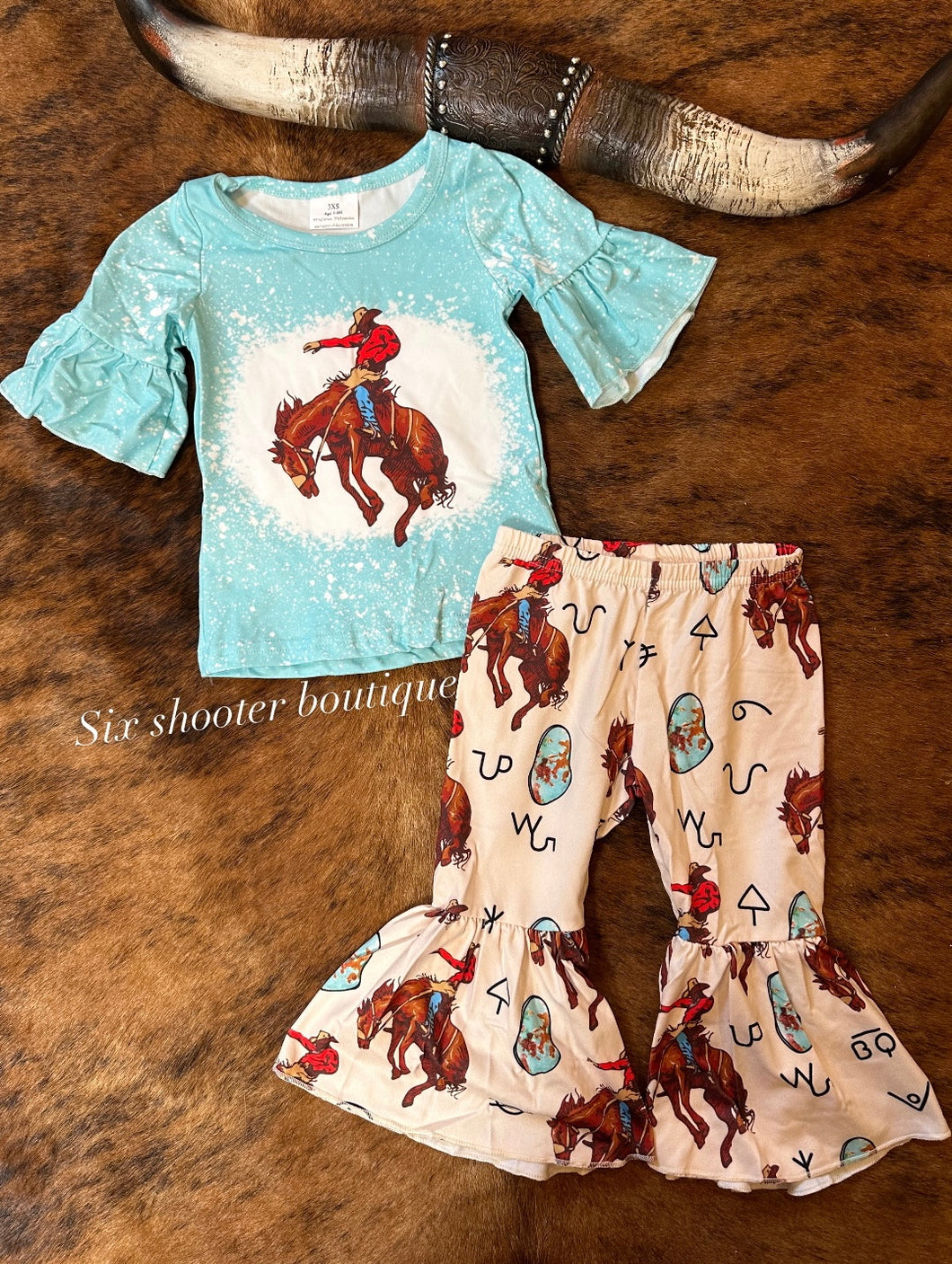 Bronc and bells set