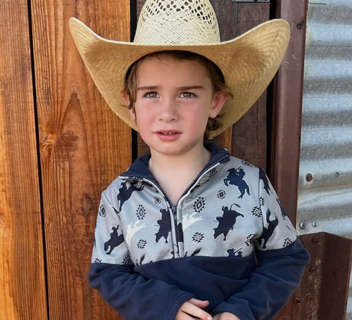 Roughstock boys fleece zip up