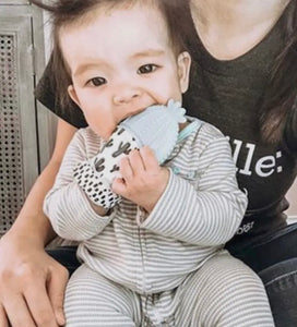 Cactus teething mitt