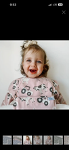 Load image into Gallery viewer, Blue farm long sleeve bib
