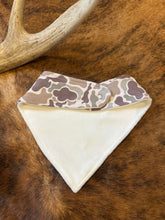 Load image into Gallery viewer, Camo baby drool bandanna