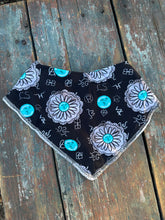 Load image into Gallery viewer, Concho brand baby drool bandanna