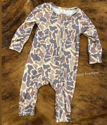 Camo baby sleeper