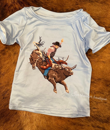 Bullrider kids tee