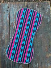 Load image into Gallery viewer, Retro cowgirl baby burp cloth