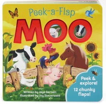 Load image into Gallery viewer, Peek-a- flap moo book