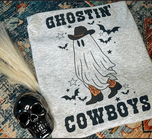 Ghostin cowboys tee (sale)