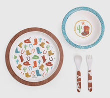 Load image into Gallery viewer, Giddy up kids dinnerwear set