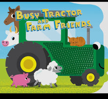 Load image into Gallery viewer, Busy tractor and farm friends feel and sound book