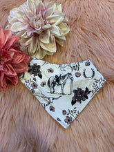 Load image into Gallery viewer, Cowgirl life baby drool bandanna