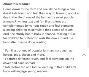 Farm days with a cow book