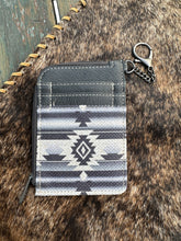 Load image into Gallery viewer, Black Aztec wrangler card holder