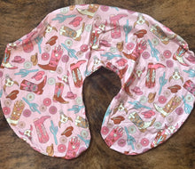 Load image into Gallery viewer, Boho cowgirl baby pillow cover