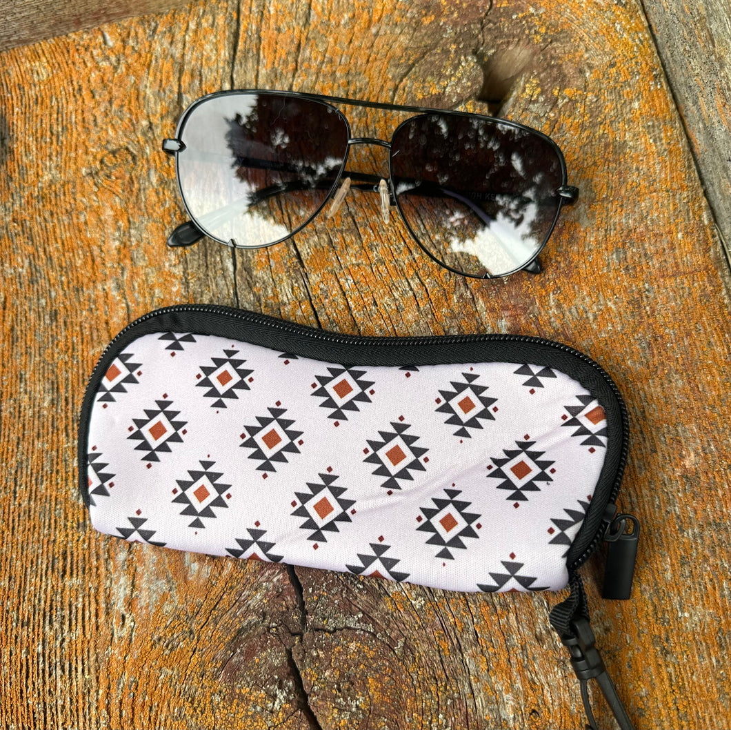 Aztec western sunglasses case