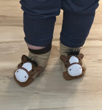 Load image into Gallery viewer, Boogie toes kids horse socks
