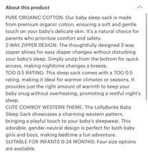 Load image into Gallery viewer, Life is better in boots baby sleep sack