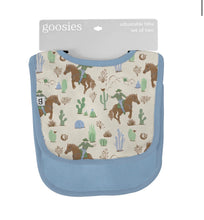 Load image into Gallery viewer, Saddle up cowboy bib set