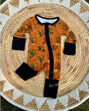 Load image into Gallery viewer, Bronc buster bamboo baby sleeper