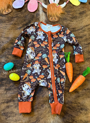 Wild west Easter rabbit sleeper (sale)