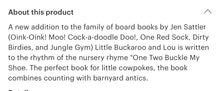Load image into Gallery viewer, Little buckaroos and Lou kids book