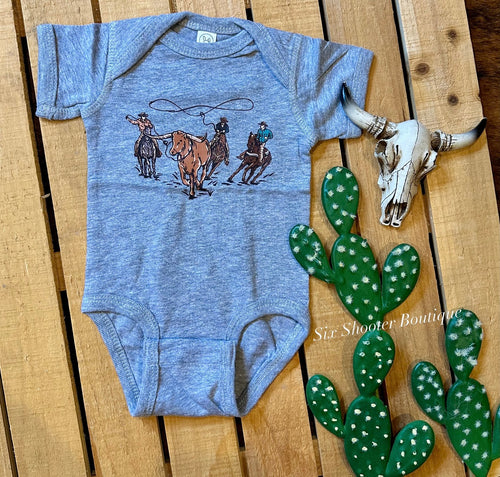 Let’s rope baby onesie