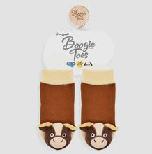 Load image into Gallery viewer, Boogie toes kids bull socks