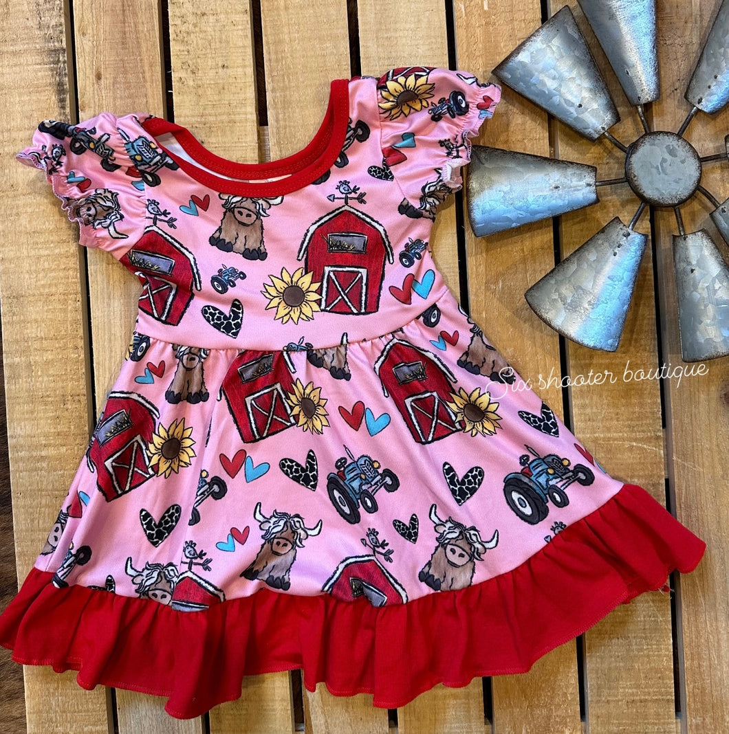 Farm girl dress (sale)