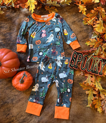 Farm animal Halloween pj set