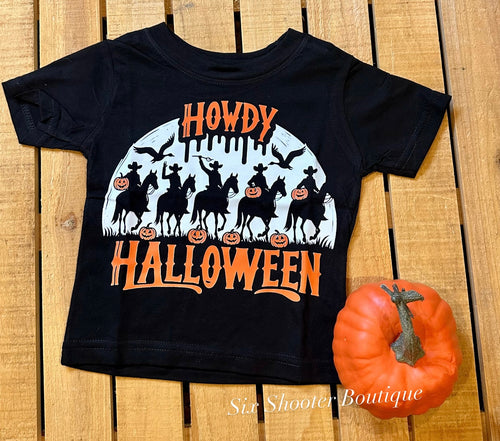 Howdy Halloween kids tee