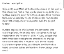 Load image into Gallery viewer, Peek-a- flap moo book