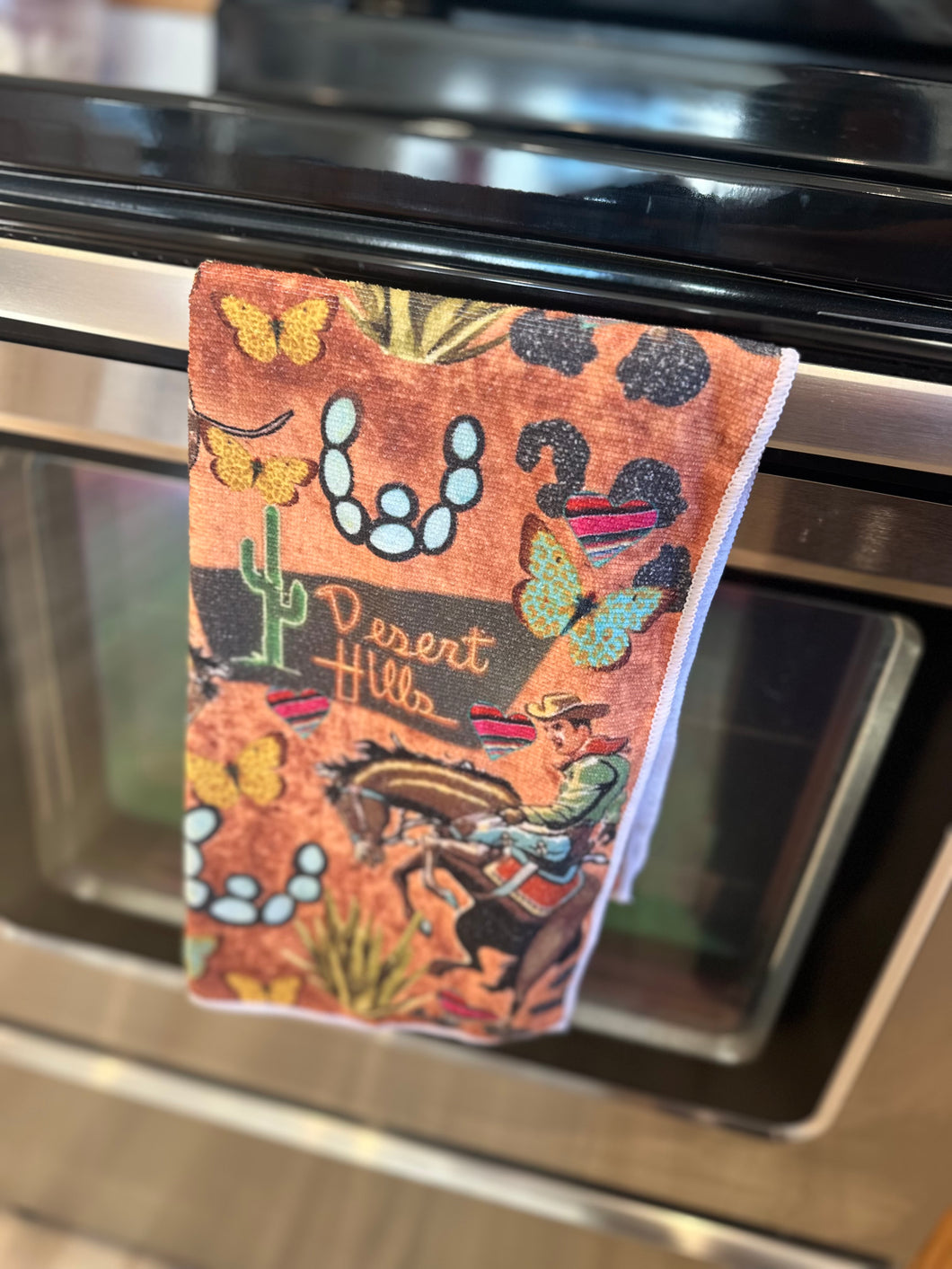 Desert hills hand towel