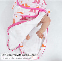 Load image into Gallery viewer, Cowgirl boots baby swaddle sack