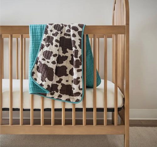 Giddy up baby blanket