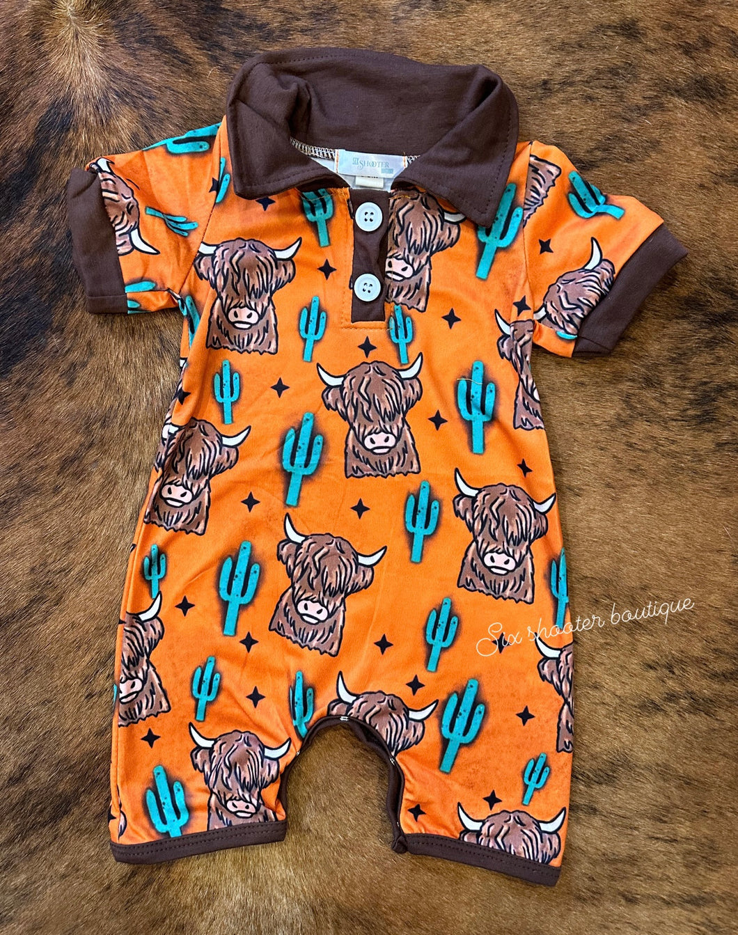 Highlander baby romper (sale)