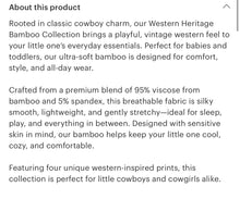Load image into Gallery viewer, Cowboy country baby sleep sack