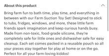 Load image into Gallery viewer, Farm kid’s suction play set
