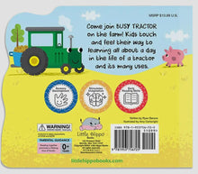 Load image into Gallery viewer, Busy tractor kids book