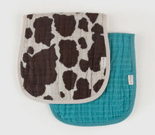 Load image into Gallery viewer, Giddy up bay burp cloths