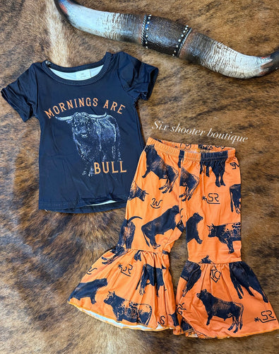 Mornings are bull bell set