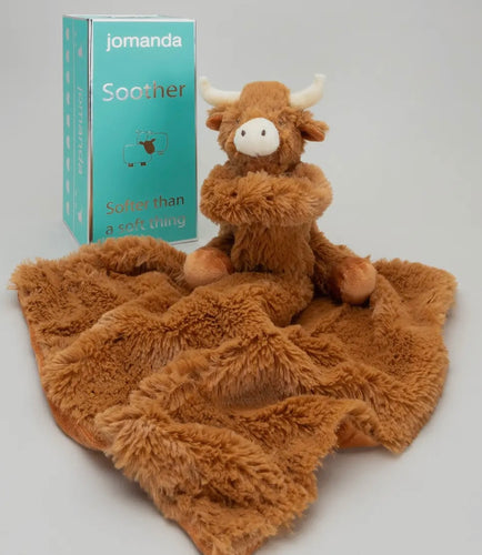 Highlander cow baby soothing lovey