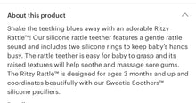 Load image into Gallery viewer, Highlander baby rattle teether