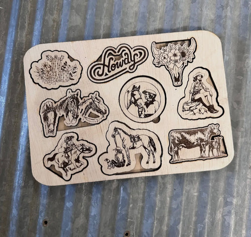 Howdy kids puzzle
