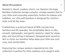 Load image into Gallery viewer, Cowboy country bamboo crib sheet