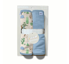 Load image into Gallery viewer, Saddle up cowboy baby burp cloth set