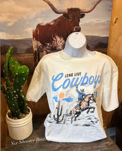 Load image into Gallery viewer, Long live cowboys tee