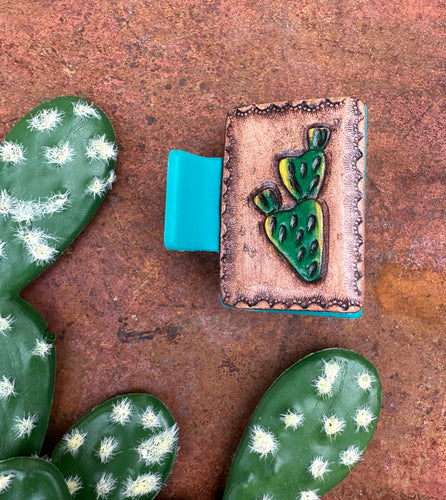 Mini cactus claw hair clip