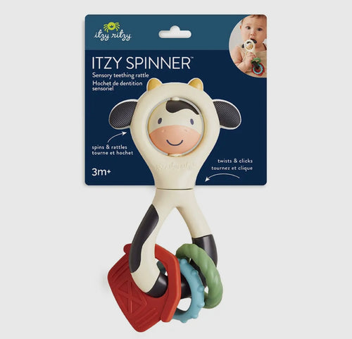 Cow spinner baby toy